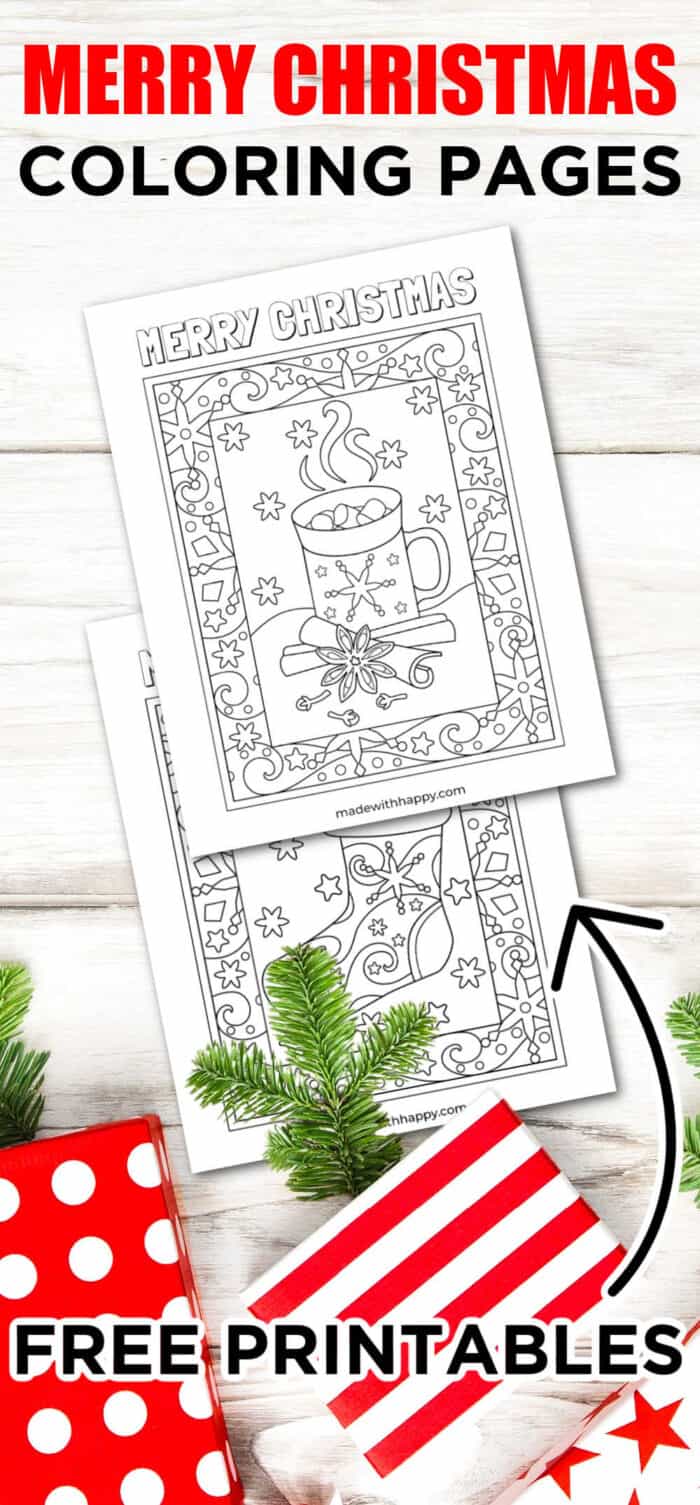 Coloring Pages Merry Christmas