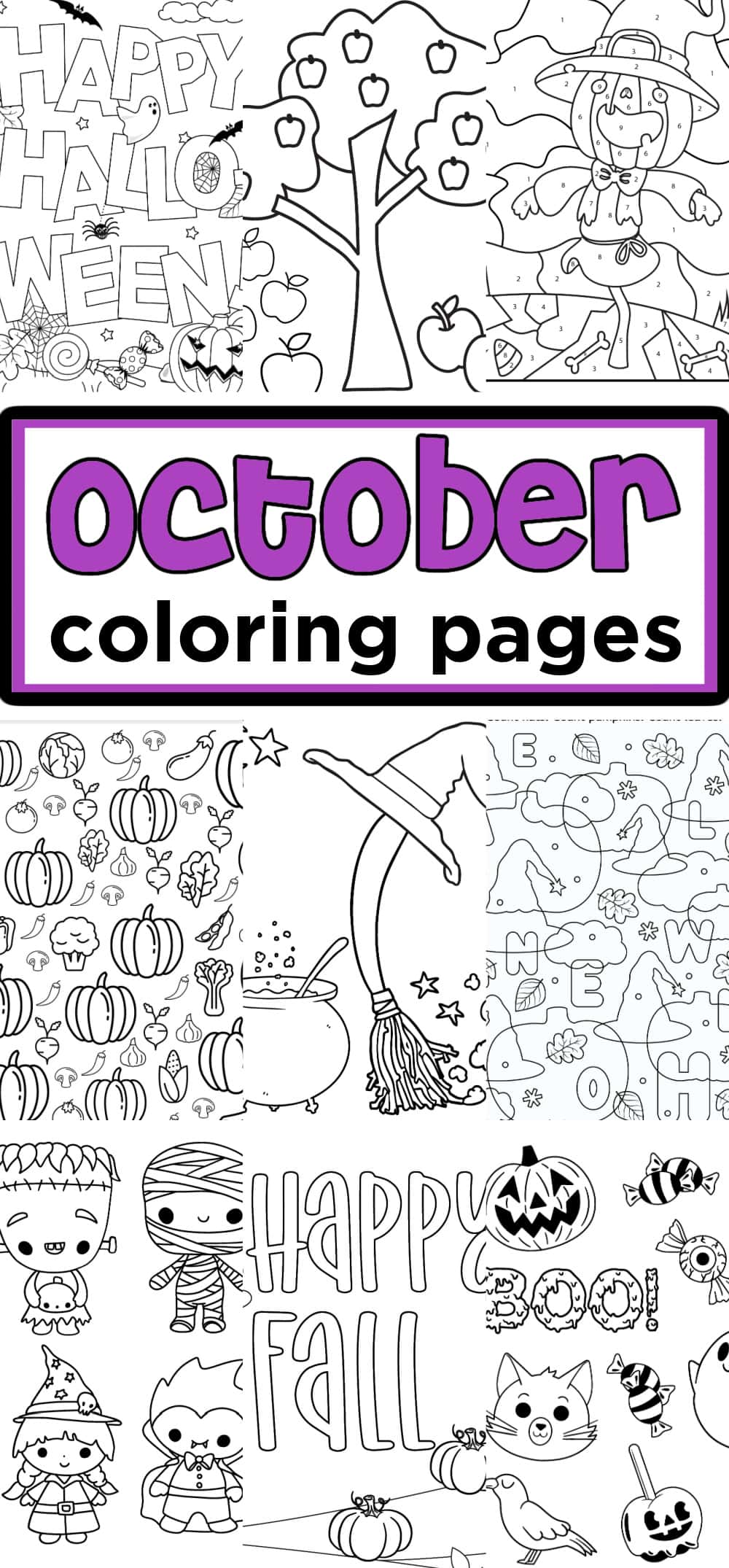 coloring pages october