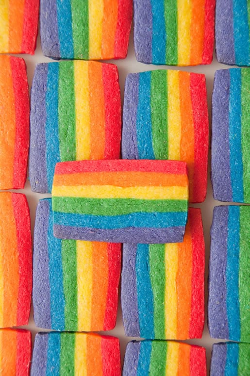 Rainbow Cookies