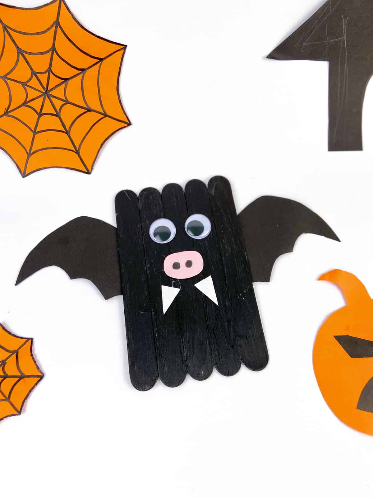 craft stick bat craft