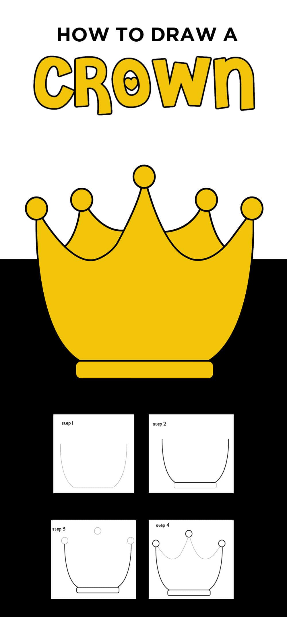 Crown Drawing Easy