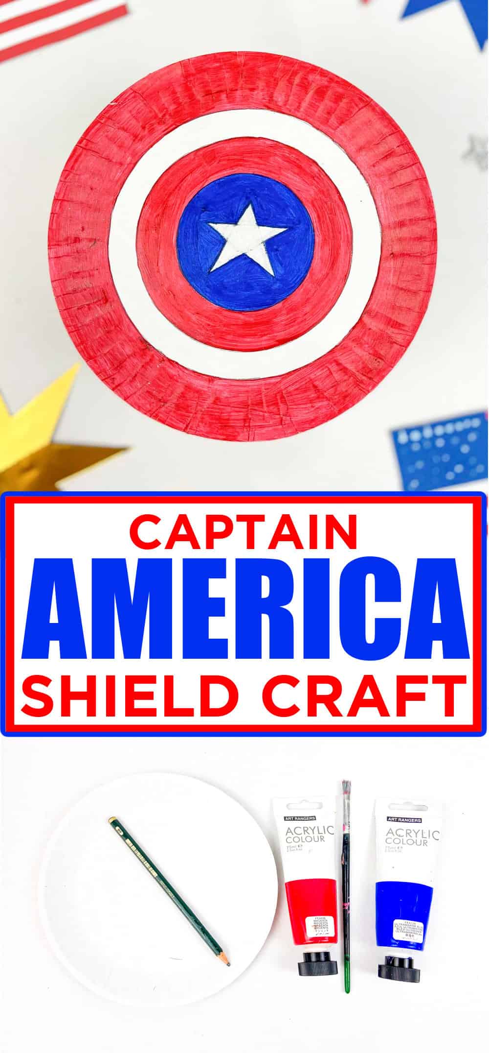 DIY Captain America Shield