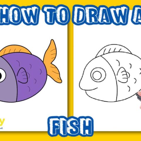 Fish Drawing - How To Draw A Fish Step By Step-saigonsouth.com.vn