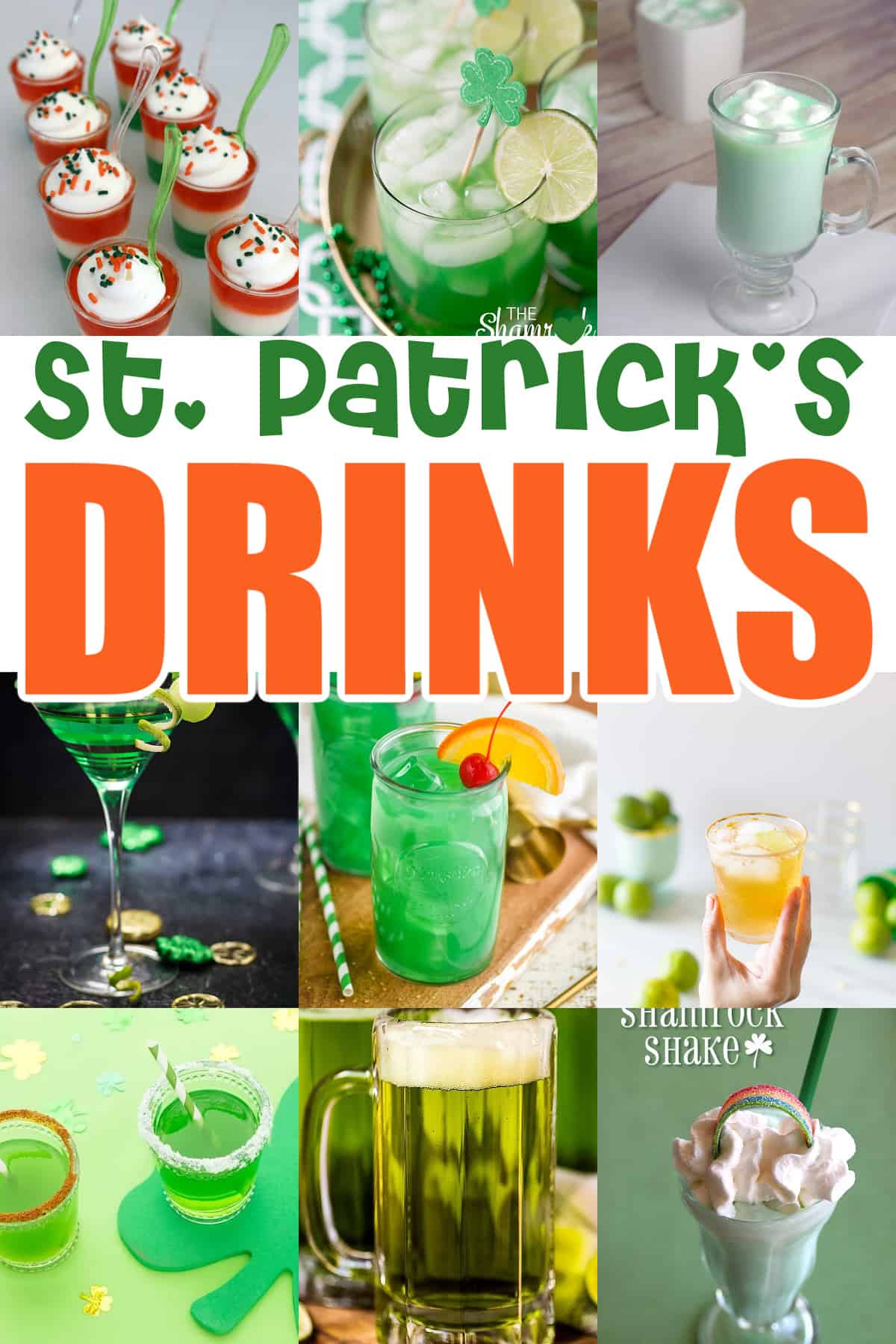 drinks for St. Patrick's Day