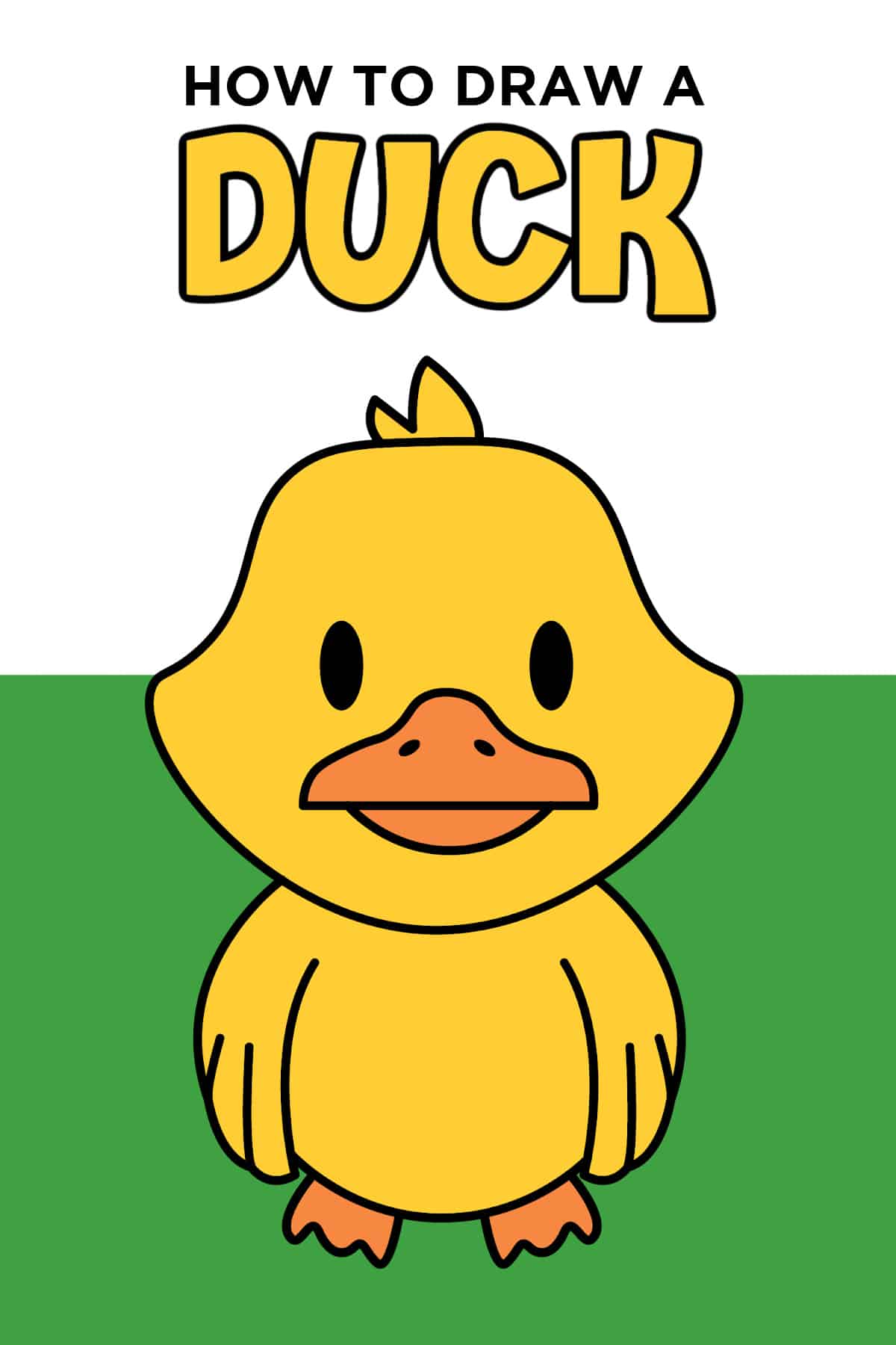 duck drawing