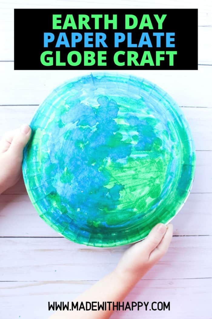earth paper plate craft