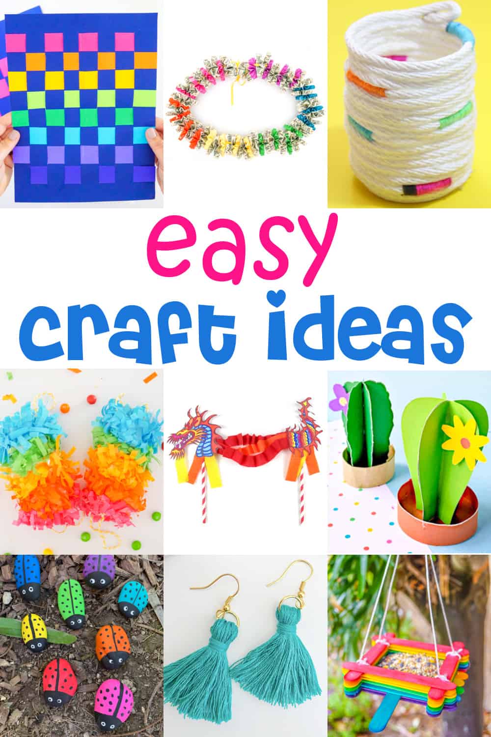 17 easy craft ideas for kids at home