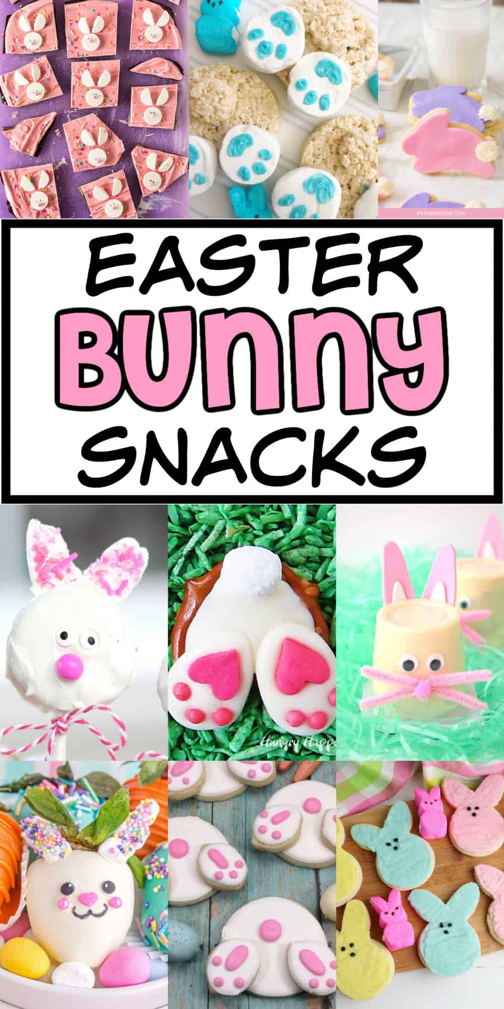 Easy Easter Bunny Desserts