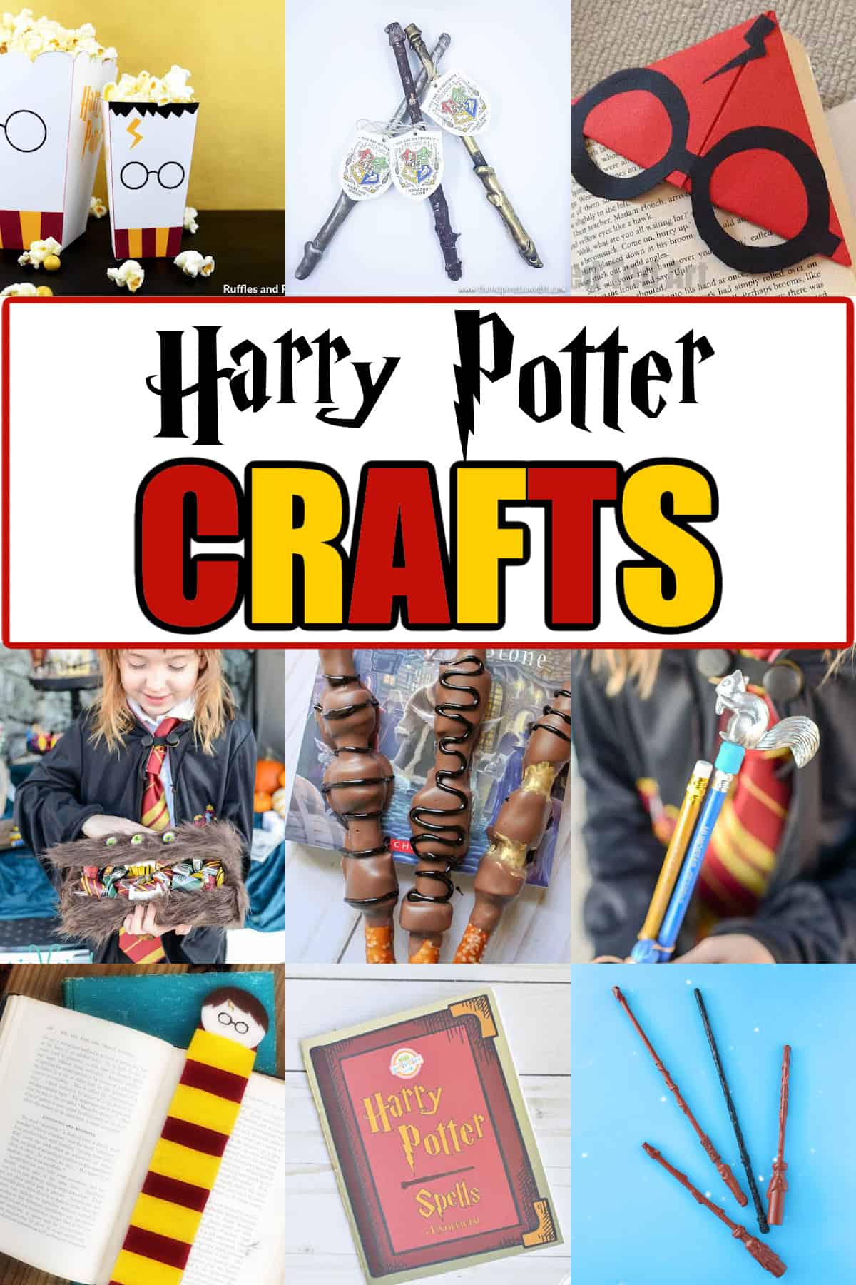 Harry Potter Hogwarts House Bookmarks - Hey, Let's Make Stuff