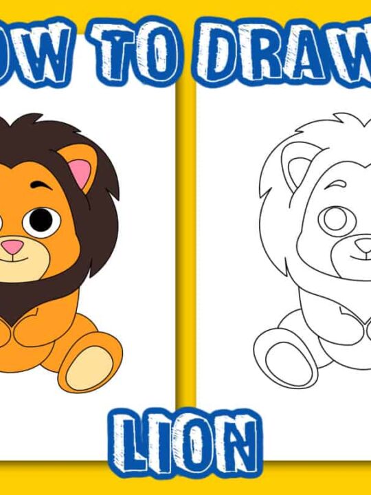 Lion Drawing Ideas ➤ How to draw a Lion-saigonsouth.com.vn