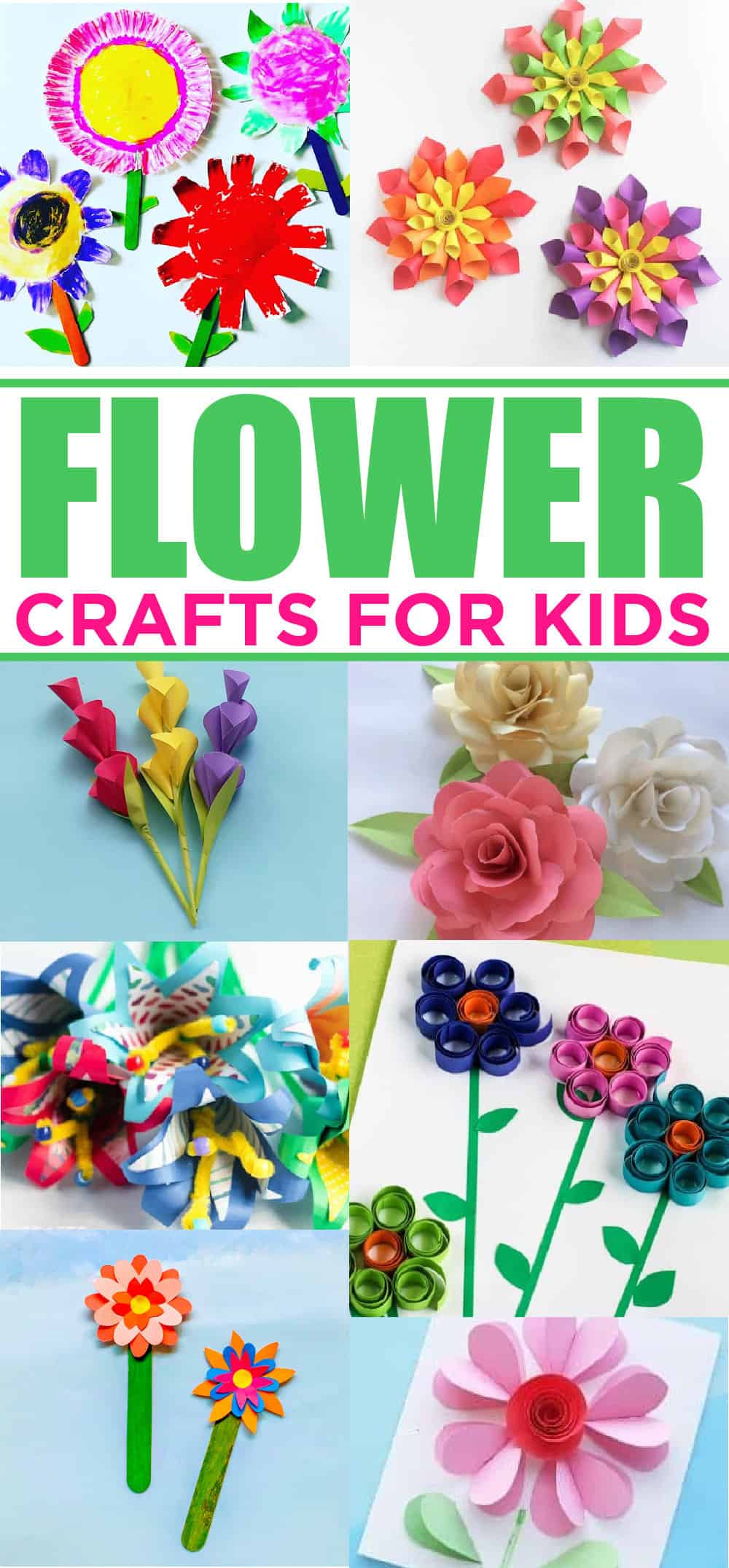 Tissue Paper Flower Craft - Easy Peasy and Fun