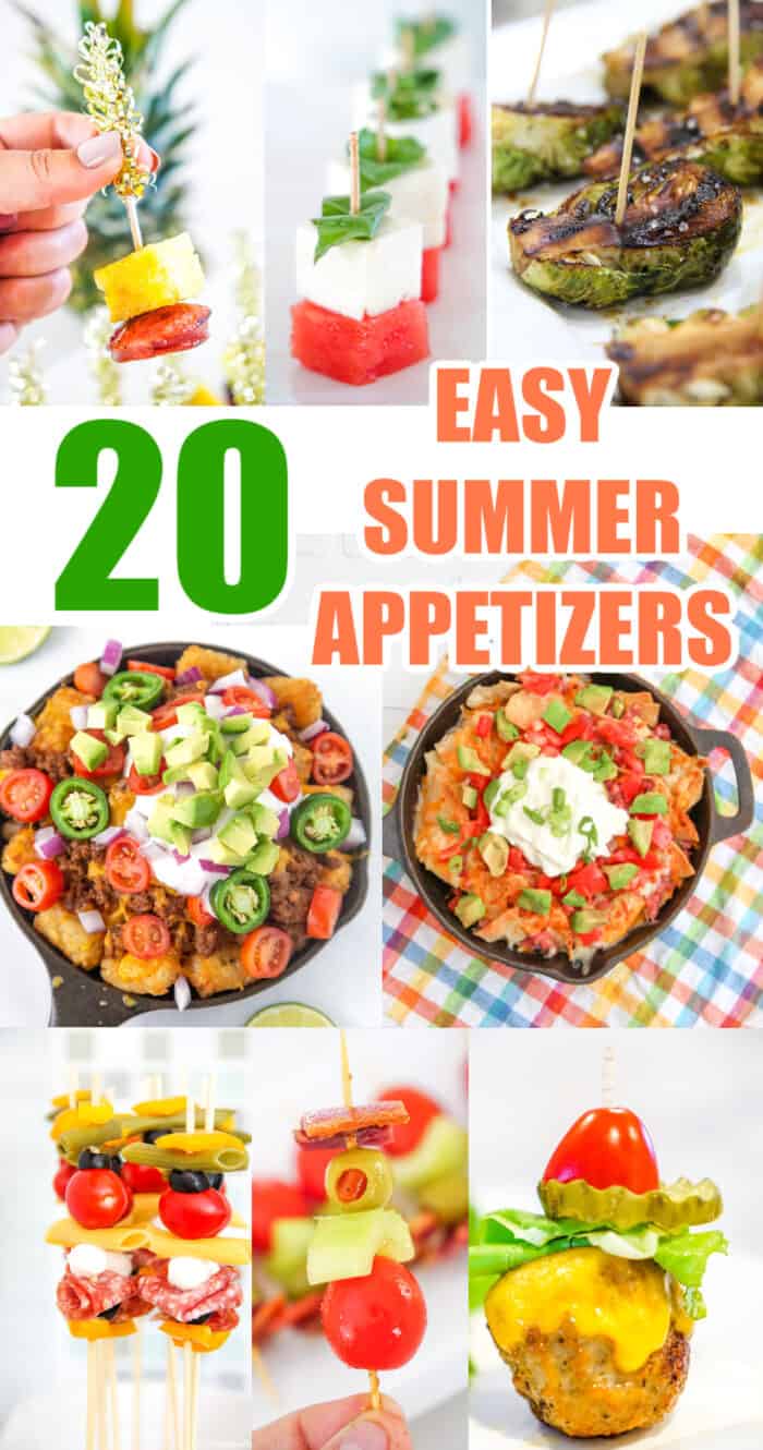Easy Summer Appetizers of 2023 - Made with HAPPY