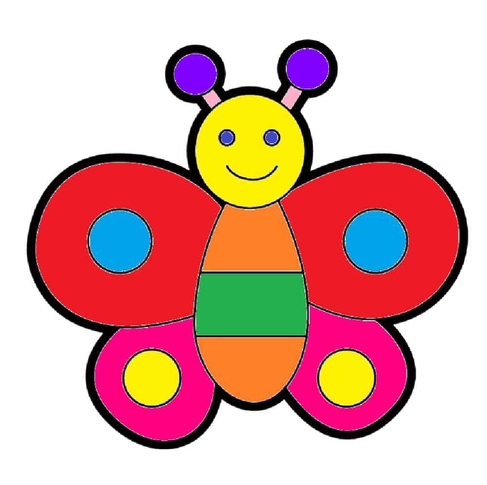 Easy To Draw Butterfly