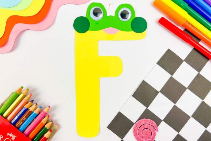 f is for frog