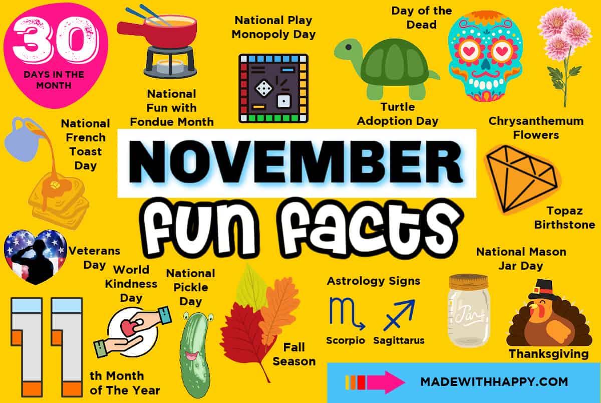 facts for november