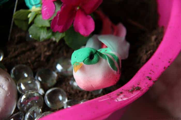 How to make a Fairy Garden | Fairy Garden Tutorial | Dollar Store Fairy Garden | Summer Activities for Kids | Spring Gardening with Kids | www.madewithHAPPY.com