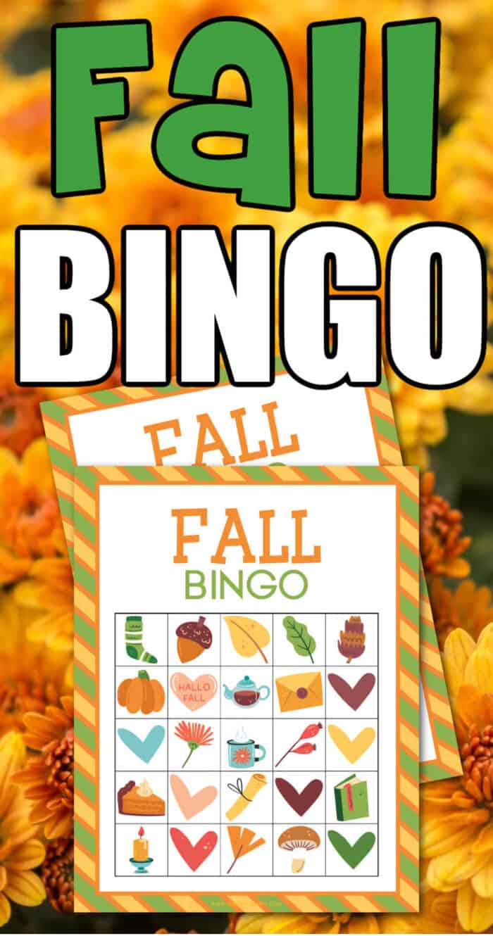 Fall Bingo Printable