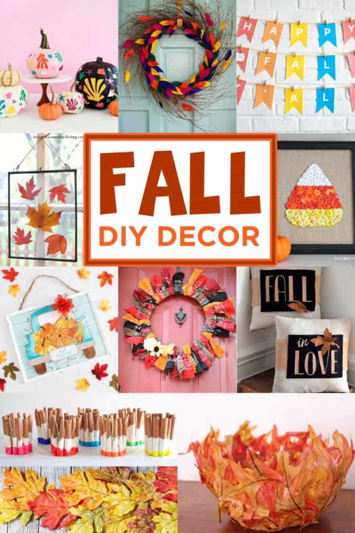 31+ Fall DIY Decor Projects Made with HAPPY