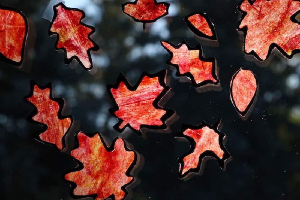 Fall Leaf Sun Catchers