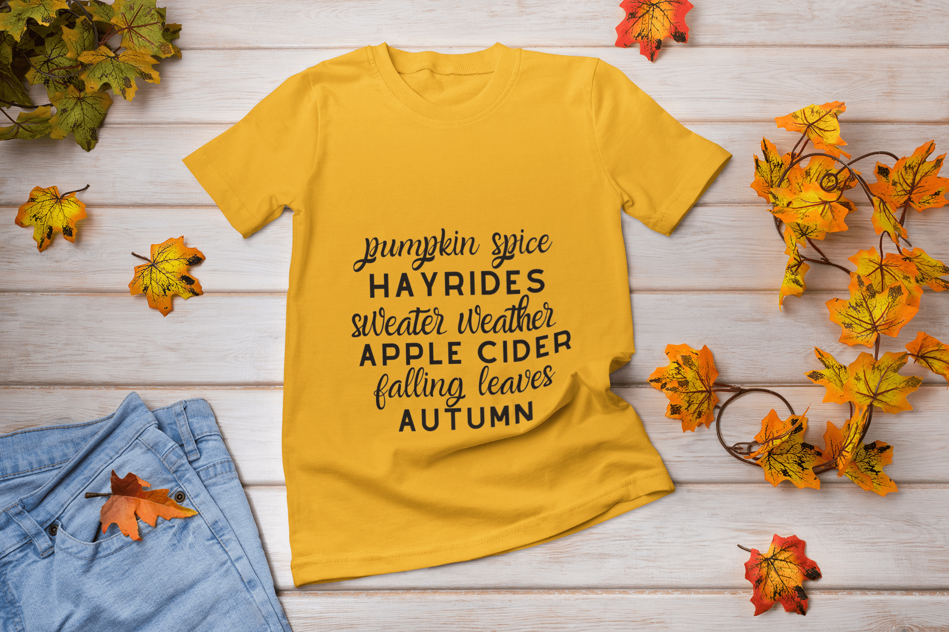 Fall Shirt Design