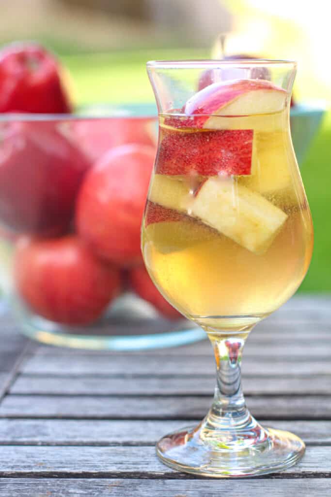 Easy Fall Sangria Recipe Spiced Apple Cider Sangria