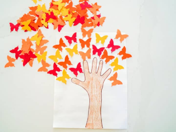 fall tree craft for kids