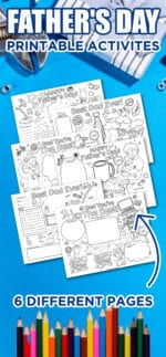 Free Printable Father's Day Activities - Made with HAPPY