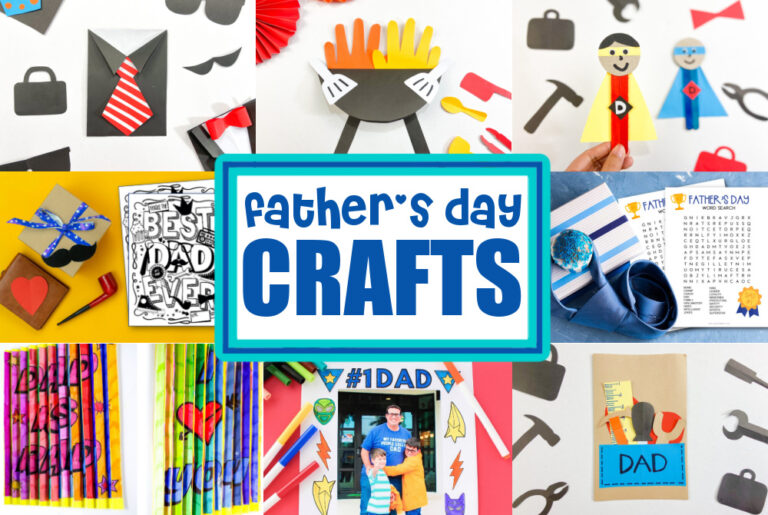 June Crafts For Kids - Made with HAPPY