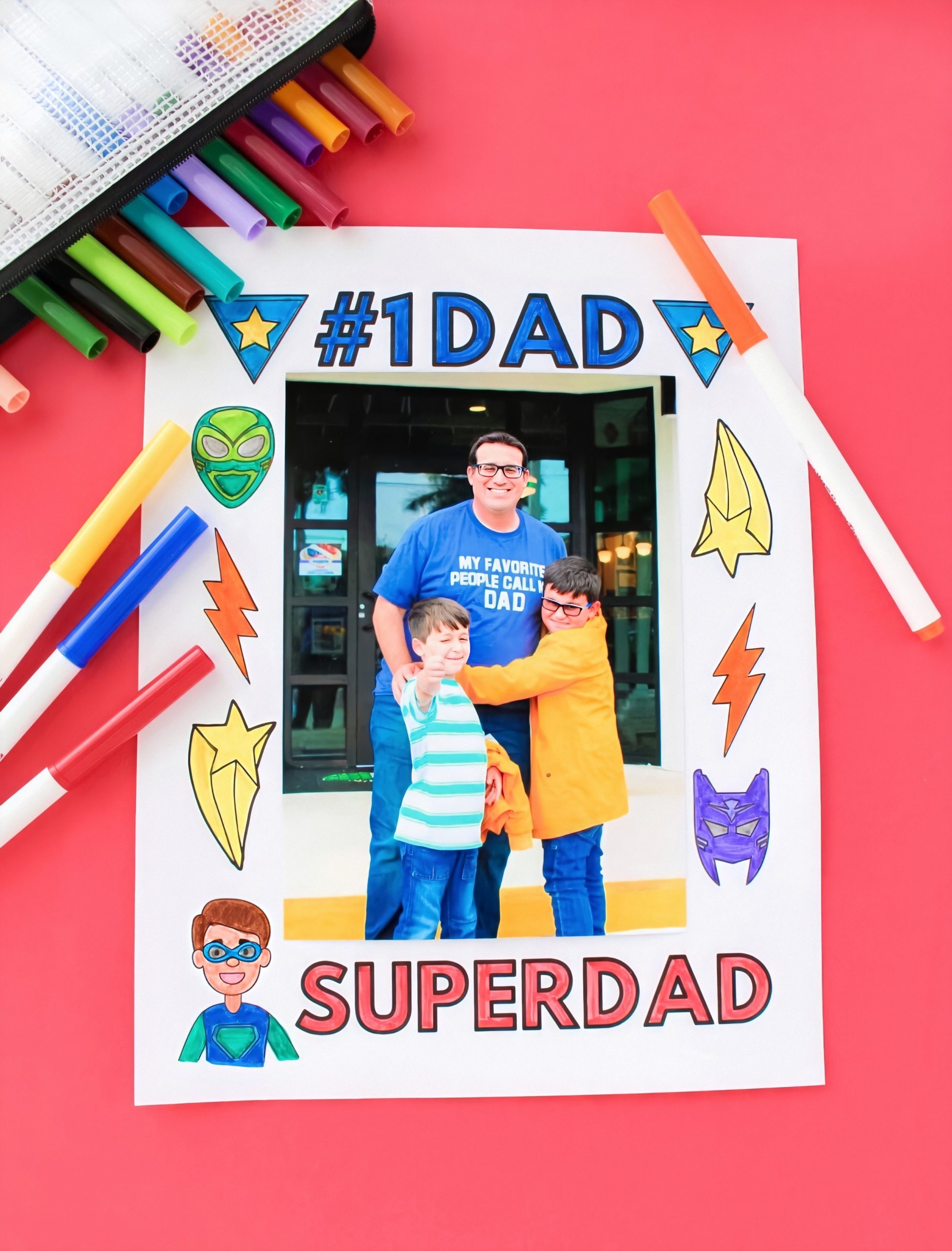 Father's Day Frame Printable