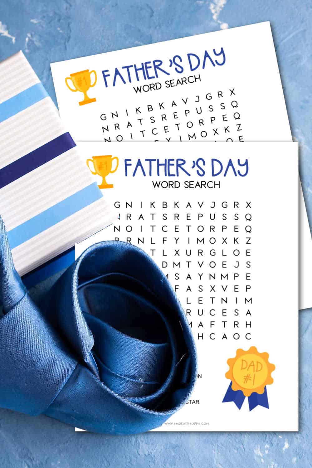 Father's Day Word Search Printable