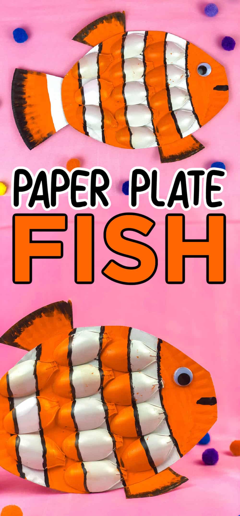 fish craft with paper plates