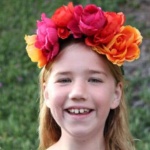 how to make floral crowns | Simple Flower Crowns | Silk Flower Headbands | Flower Crowns for Bridesmaids | Floral Crowns Boho Chic | www.madewithhappy.com