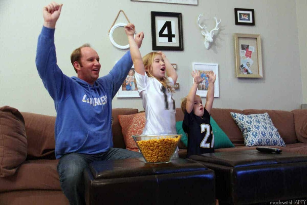 Family Football Fun - Game Day Crafts, Games and More
