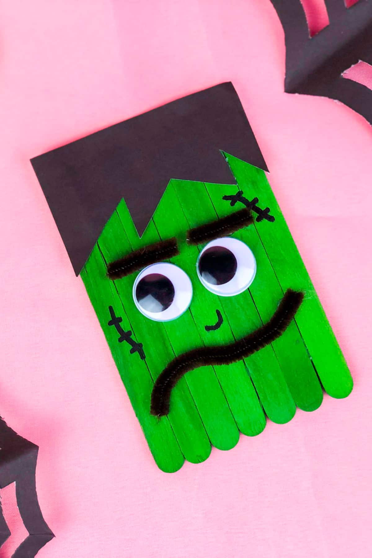 Frankenstein Preschool Craft