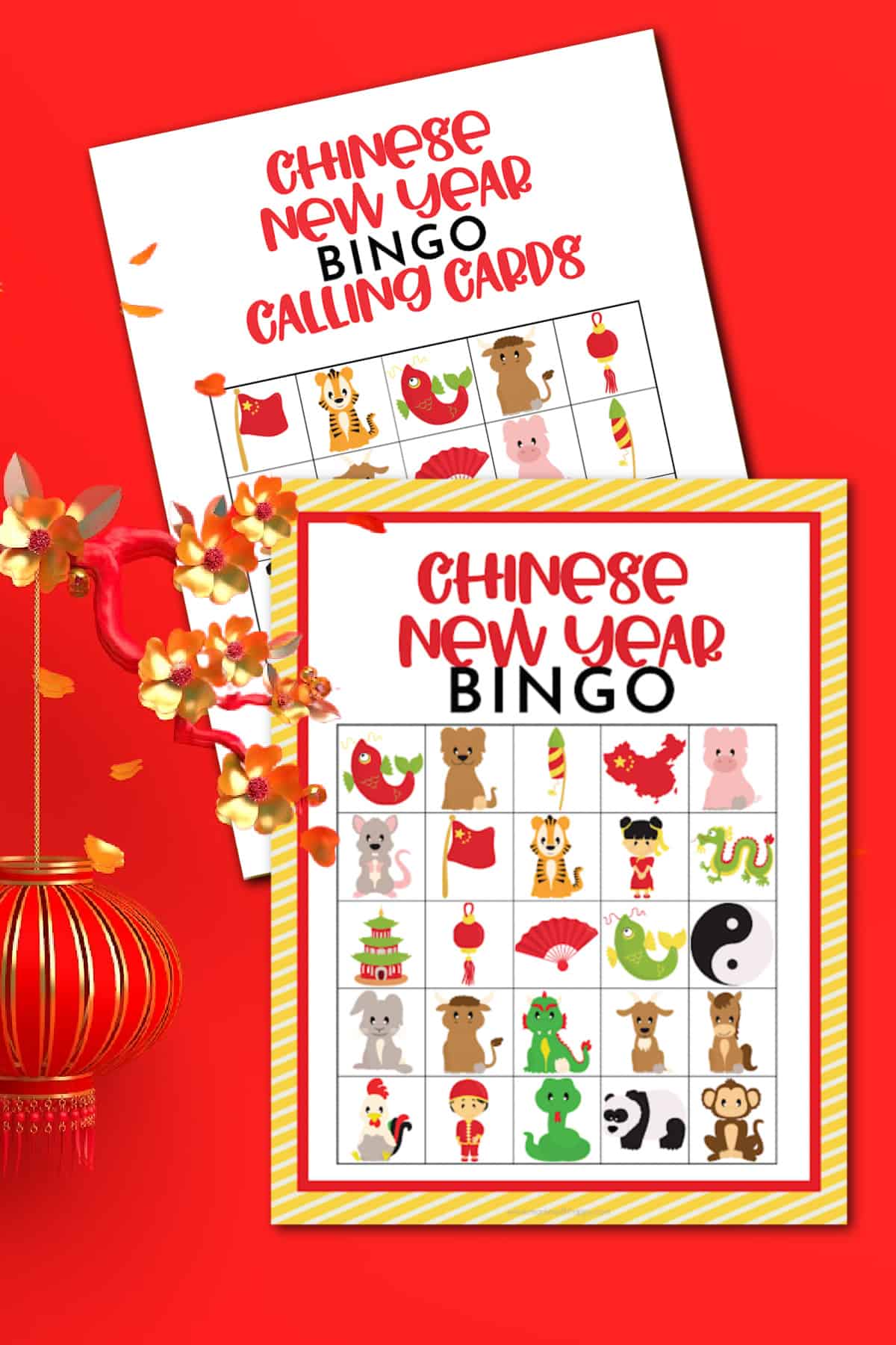 free printable chinese new year bingo