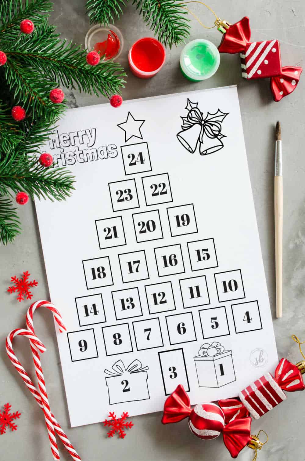 Free Printable Countdown Calendar