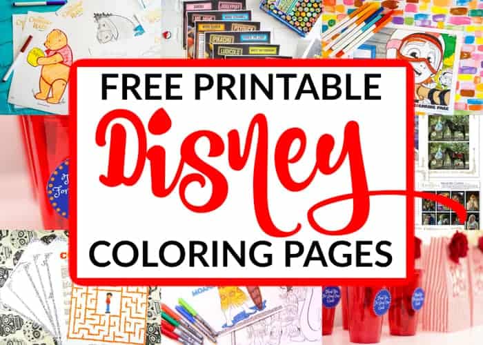 Free Printable Disney Coloring Pages