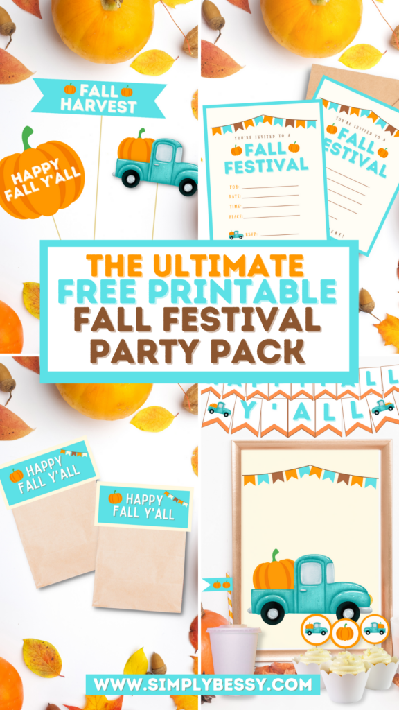 ultimate free printable fall party pack
