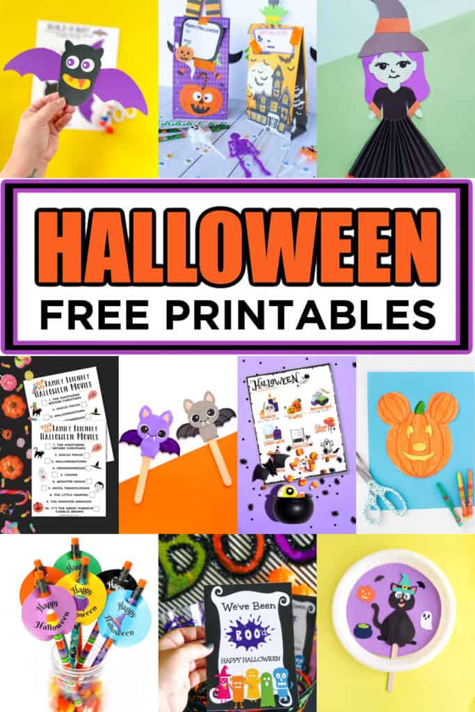 50+ Halloween Free Printables - Made with HAPPY
