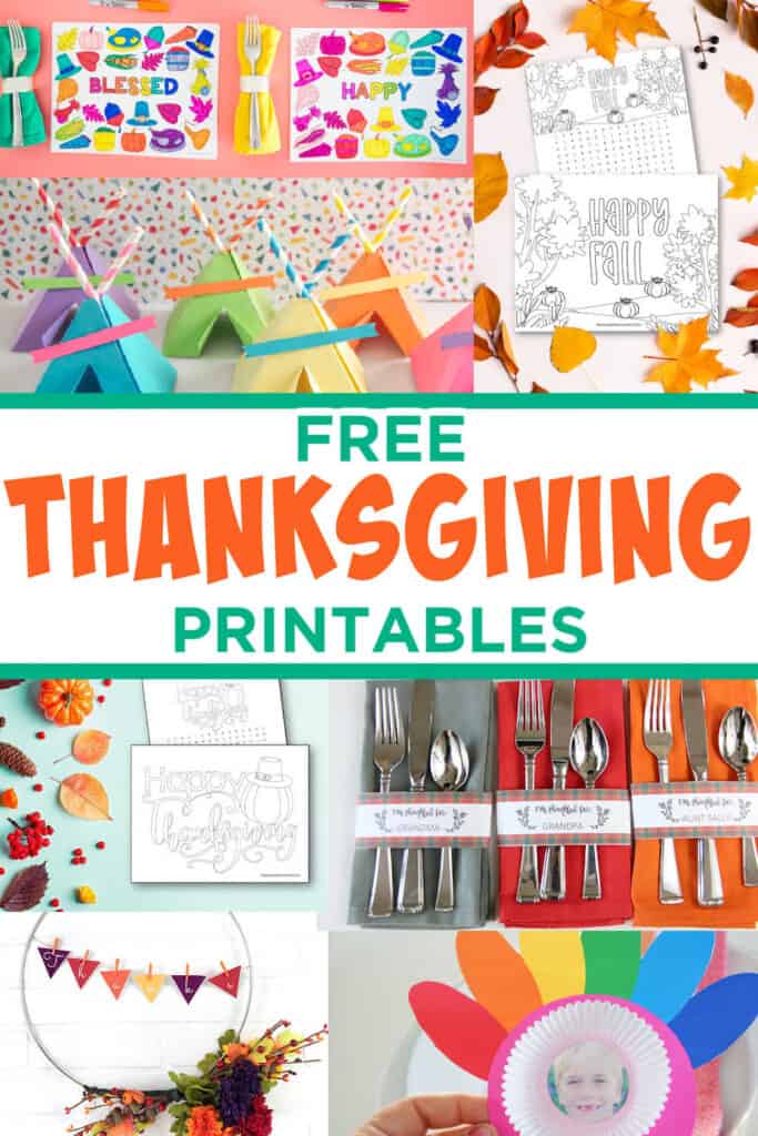 75+ Free Thanksgiving Printables - Made with HAPPY