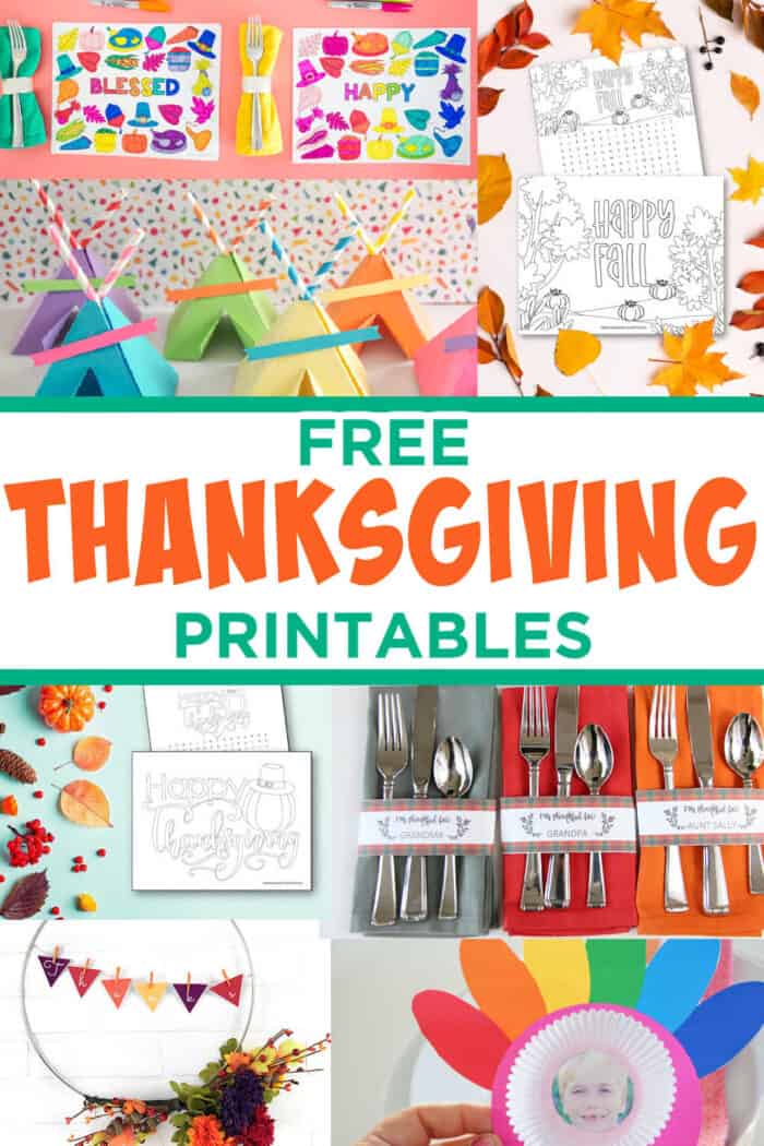 Free Printable Thanksgiving