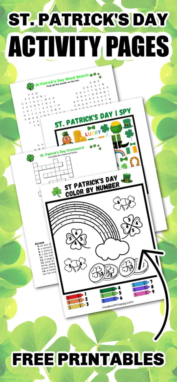 free st. patrick's day activities