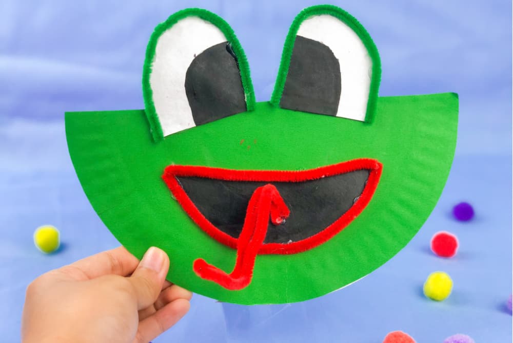 frog craft preschool