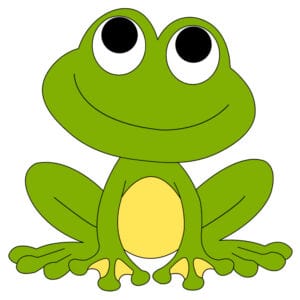 Frog Drawing Cute