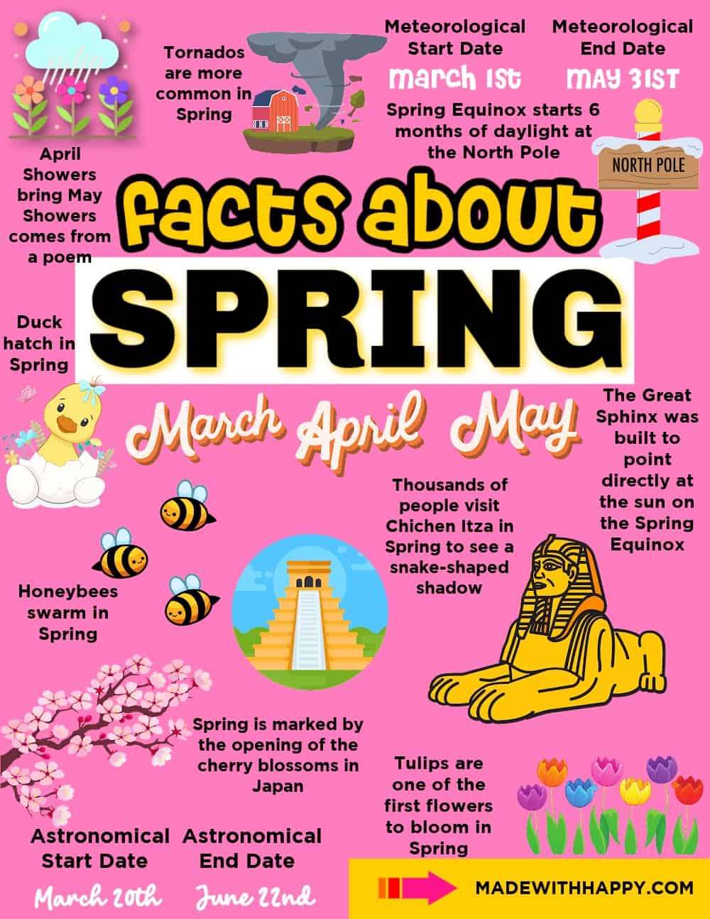 March Fun Facts 2025 Images References :