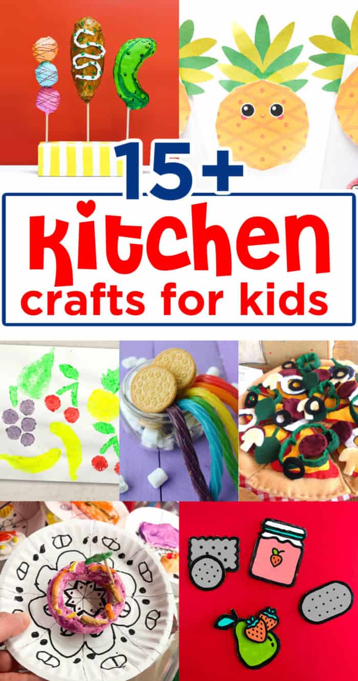 fun kitchen crafts for kids
