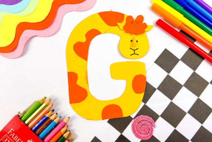 g is for giraffe
