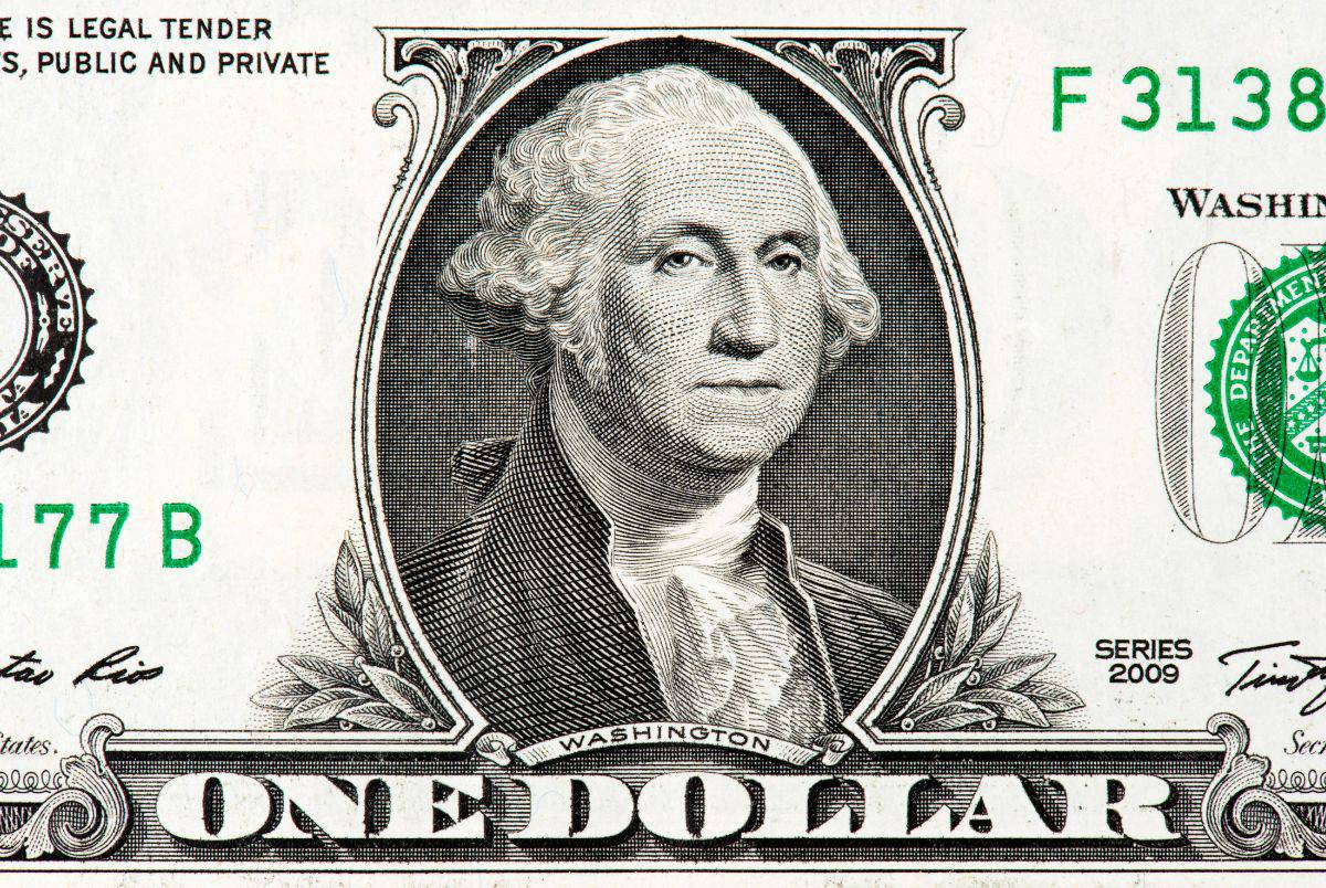 George Washington One Dollar Bill