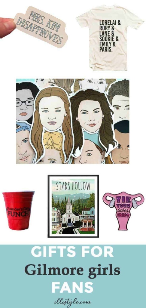 Team Logan T-shirts | Gilmore Girls Miss Patty's Founders Day Punch | Gilmore Girls Dessert Sushi | Gilmore Girls Party | Read like Rory Shirts | Pop Tart Recipes | Sookie's Blueberry Shortcake | Gilmore Girls Drinking Game | Candy Sushi | Rice crispy treat dessert ideas | www.madewithhappy.com