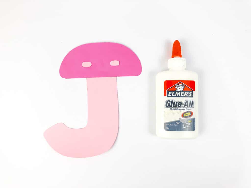 J Is For Jellyfish Craft with Printable Letter J - Made with HAPPY